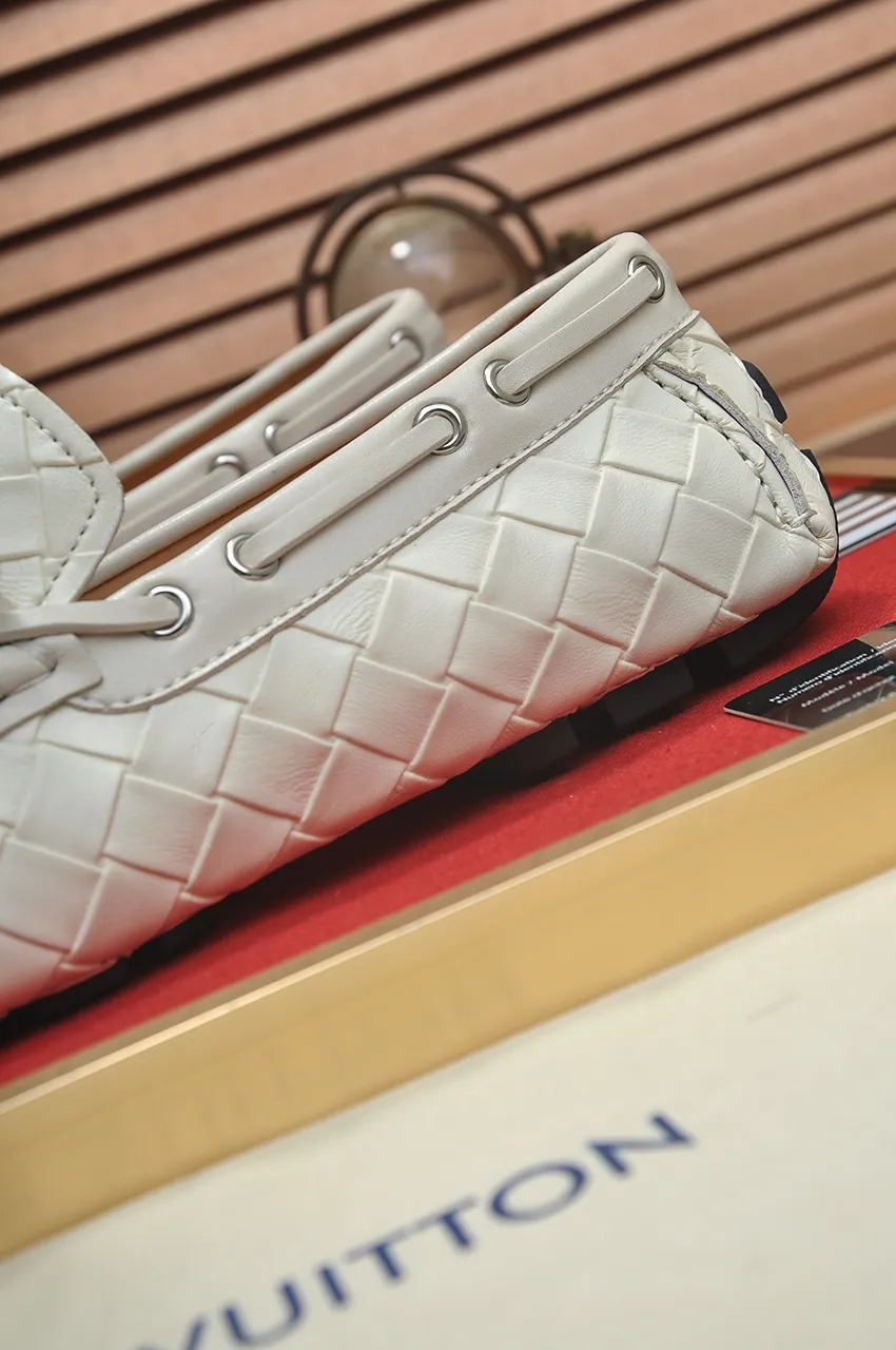 Men's Men's Shoes💰420💶【GUCCI】 (High-end Niuli) New 🍀Gucci*——Gucci Doudou Shoes! Made of imported original cowhide, the inner top layer is comfortable cowhide lining! Original wear-resistant rubber outsole! High quality products! Code number 38-44!